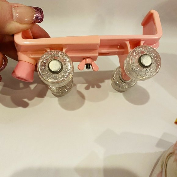 Lot Build A Bear Workshop Pink Roller Skates & sneaker lot for plush animals - Picture 6 of 13